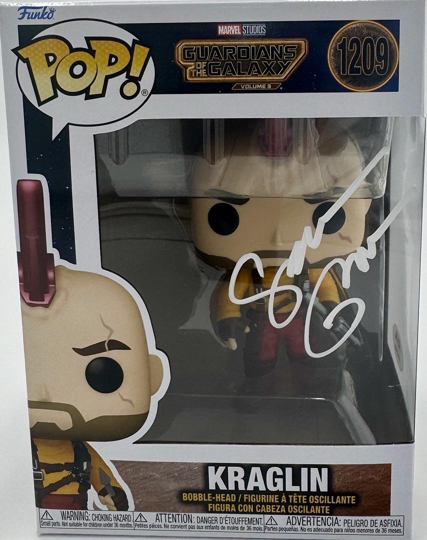 Sean Gunn Signed Funko Pop #1209 "Kraglin" (GOTG) - PSA COA
